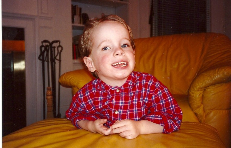 Harry, age 2, had lots of questions.