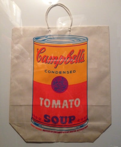 Warhol soup can