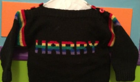 HJ Rainbow Sweater SIZED