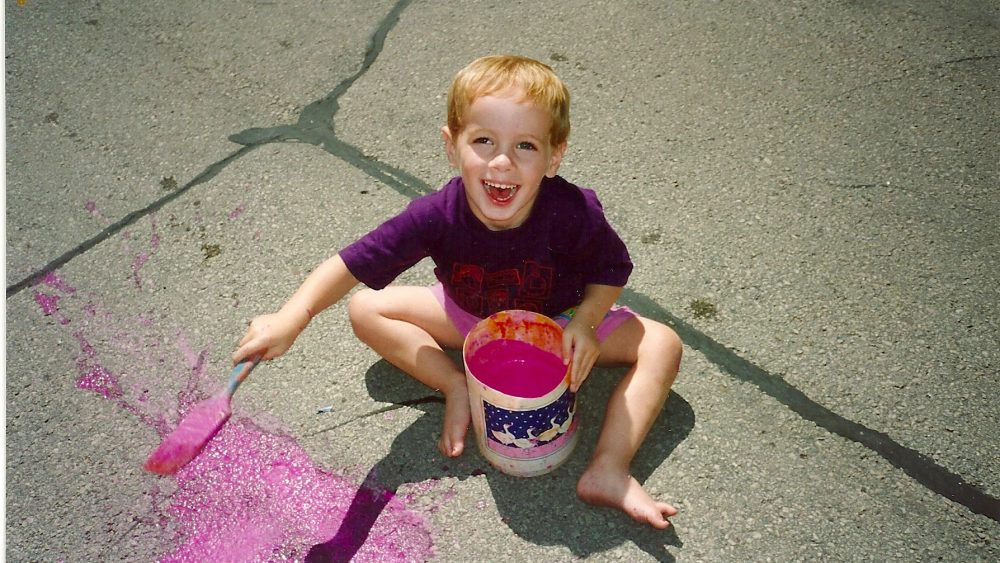 HJ pink street paint 1993
